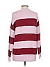 Universal Thread Stripes Pink Pullover Sweater Size S - photo 2