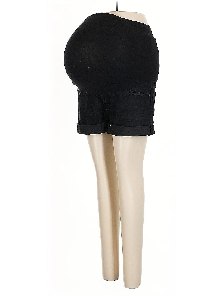 Pre-owned 7 For All Mankind Shorts In Black