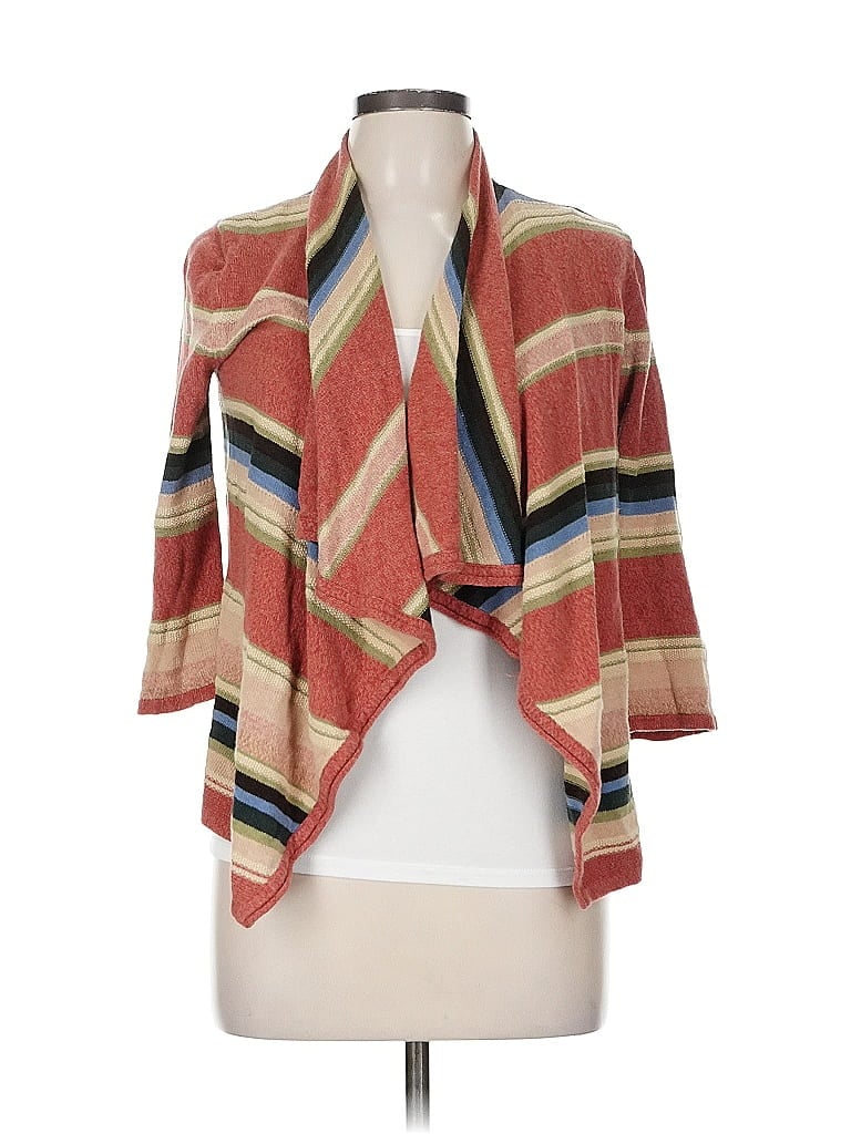 Pre-owned Chaps Cardigan Sweater In Red