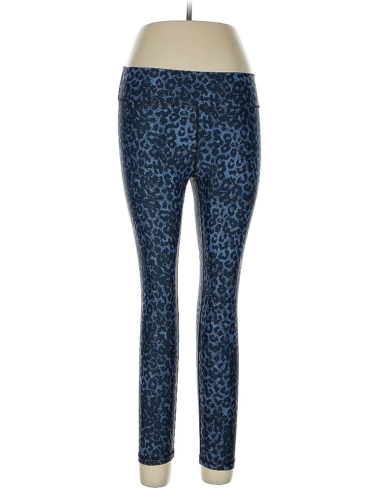 Pre-owned Zyia Active Leggings In Blue