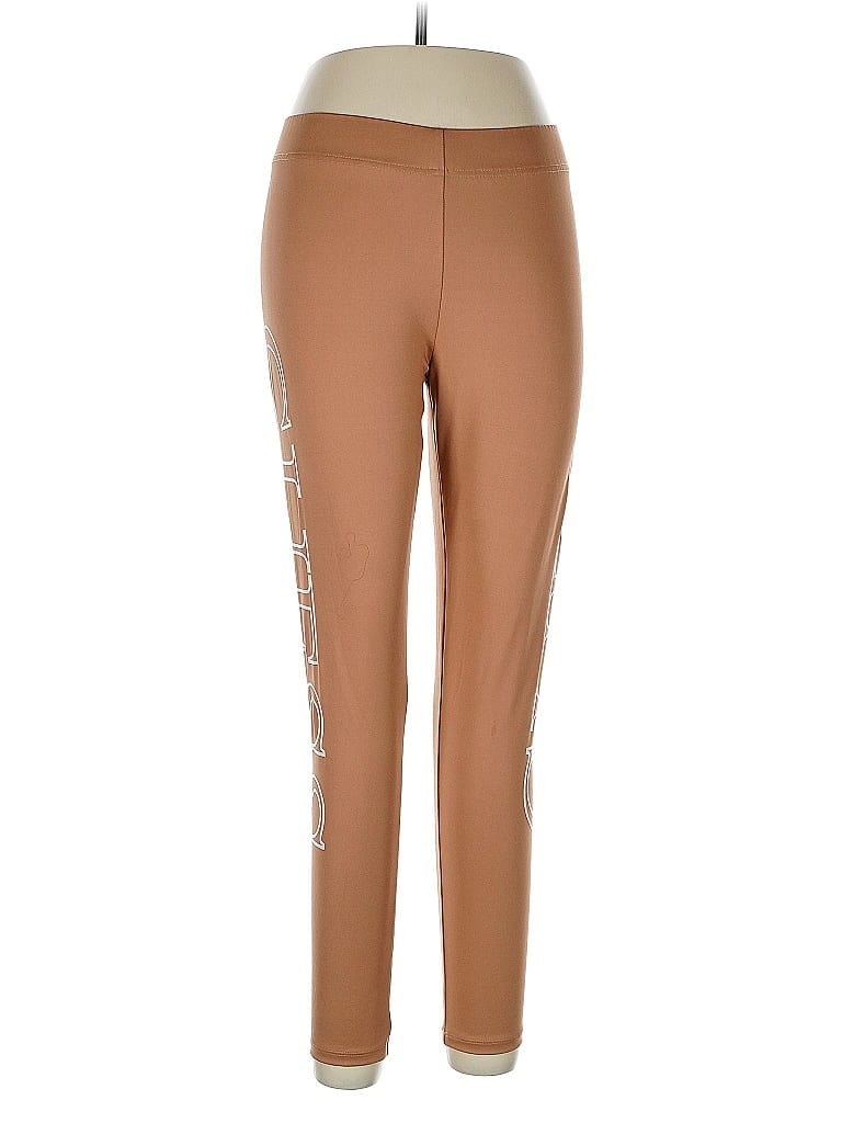 Pre-owned Guess Active Pants In Brown