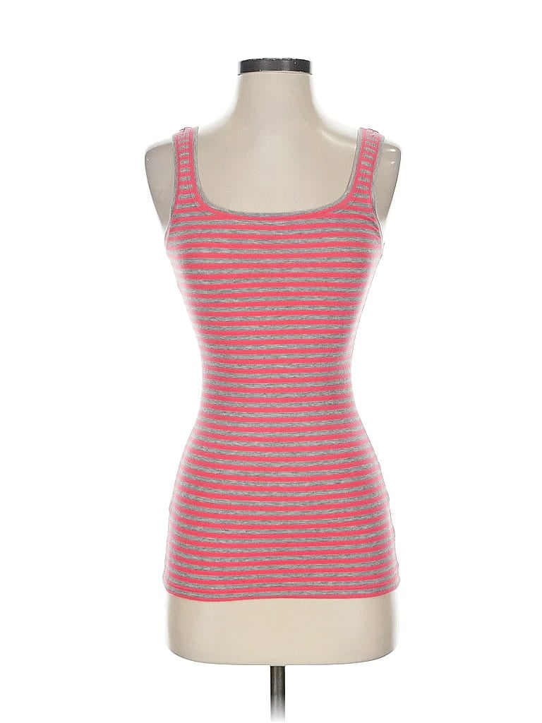 Pre-owned Theory Tank Top Red Sweetheart Neckline Tops