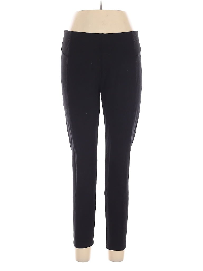 Pre-owned Jennifer Lopez Active Pants In Black