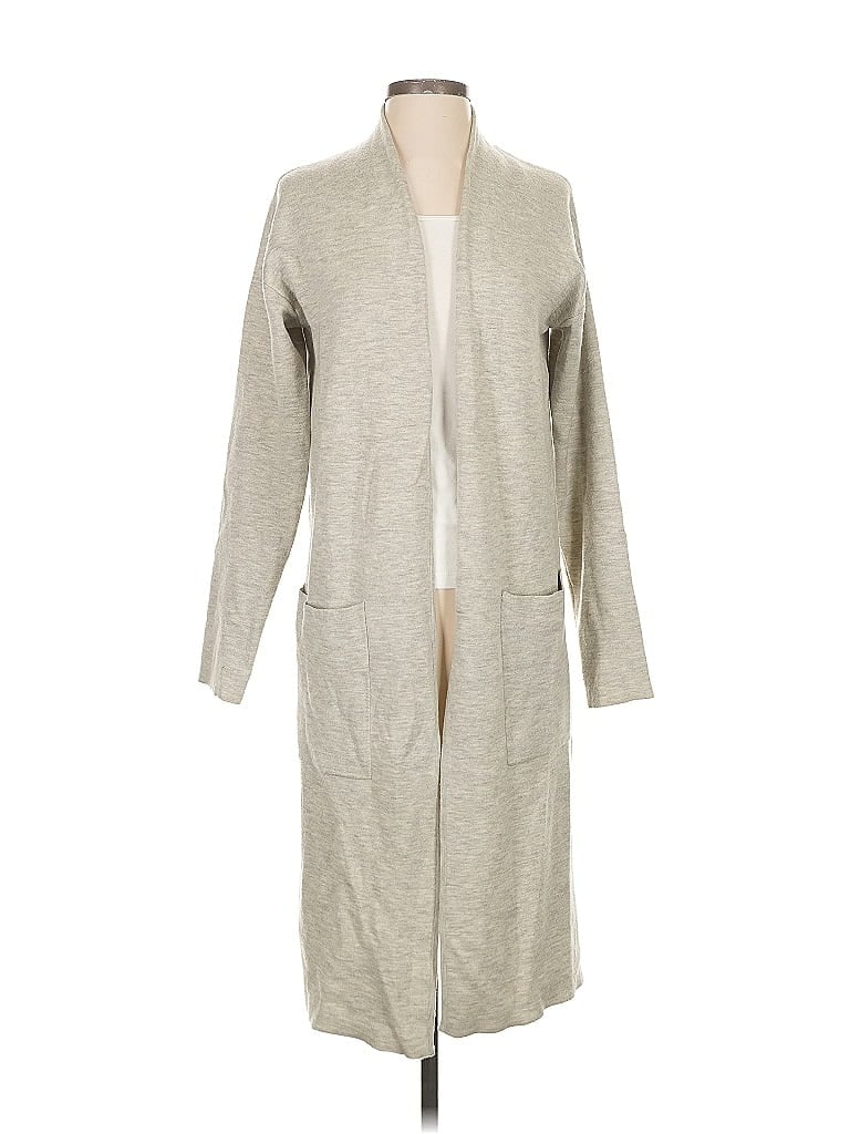 Pre-owned Babaton Cardigan Sweater In Gray