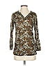Tracy Porter Brown 3/4 Sleeve Blouse Size 4 - 6 - photo 1