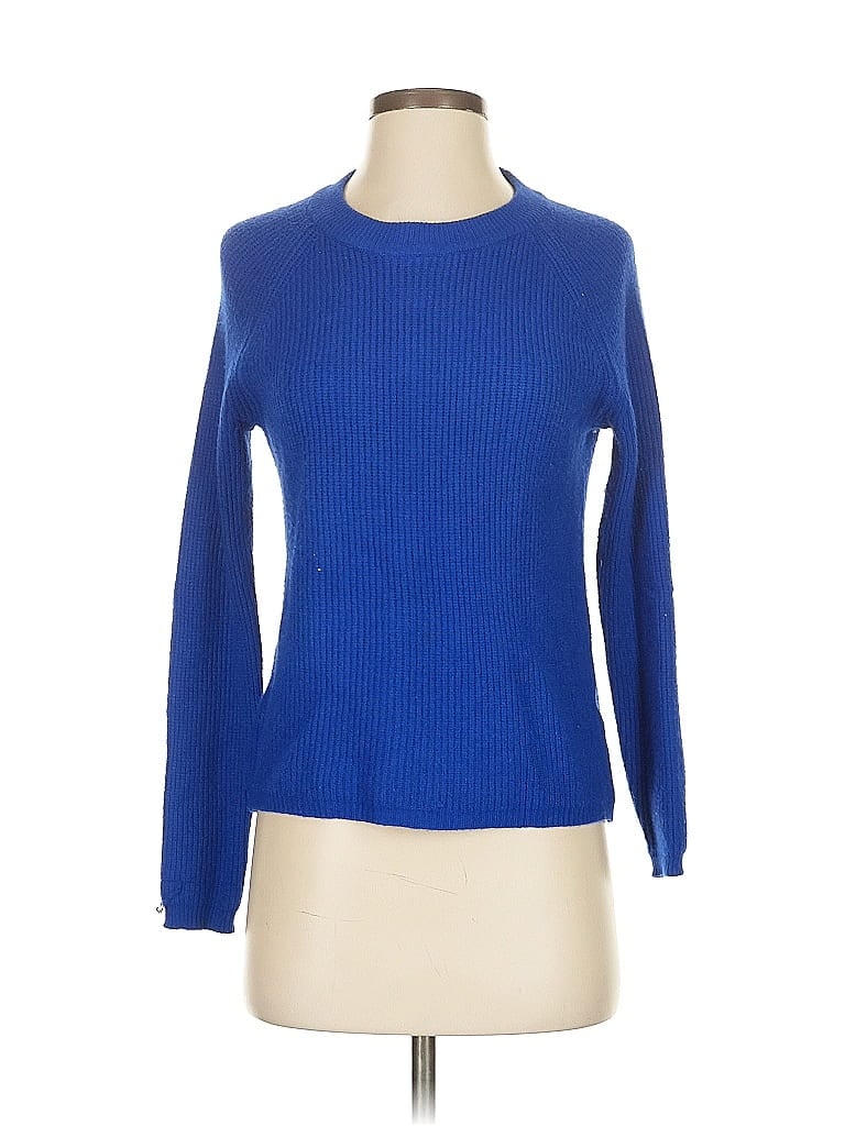 Pre-owned T Tahari Pullover Sweater In Blue