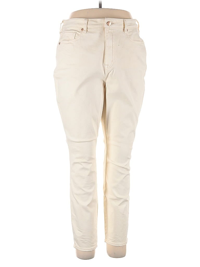 Pre-owned We The Free Khaki Pant In White