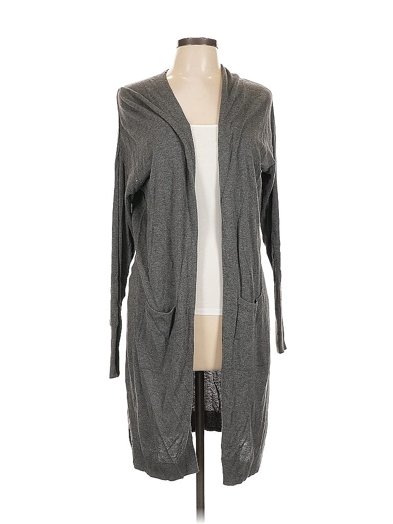 Pre-owned Old Navy Cardigan Sweater In Gray