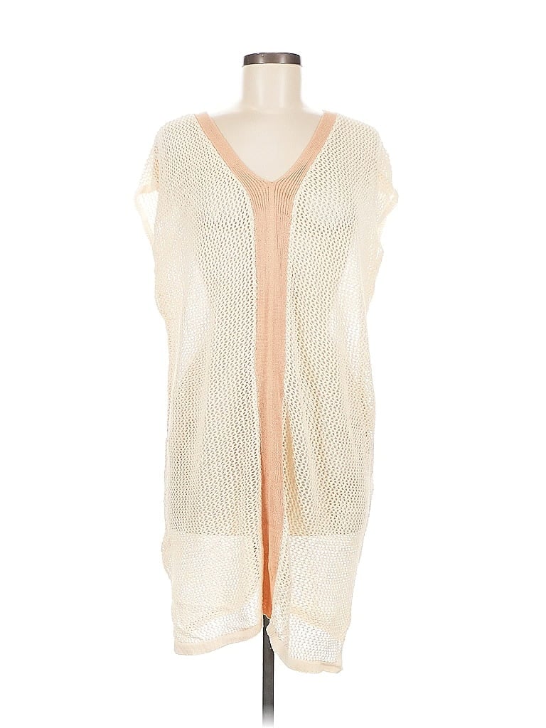 Pre-owned Beulah Style Sweater Vest In White