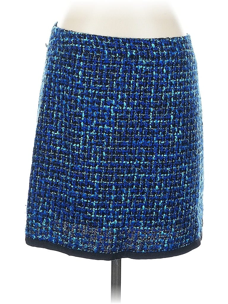 Pre-owned J.crew Factory Store Casual Skirt In Blue