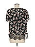 Torrid 100% Polyester Black Short Sleeve Blouse Size Med Plus (00) - photo 2
