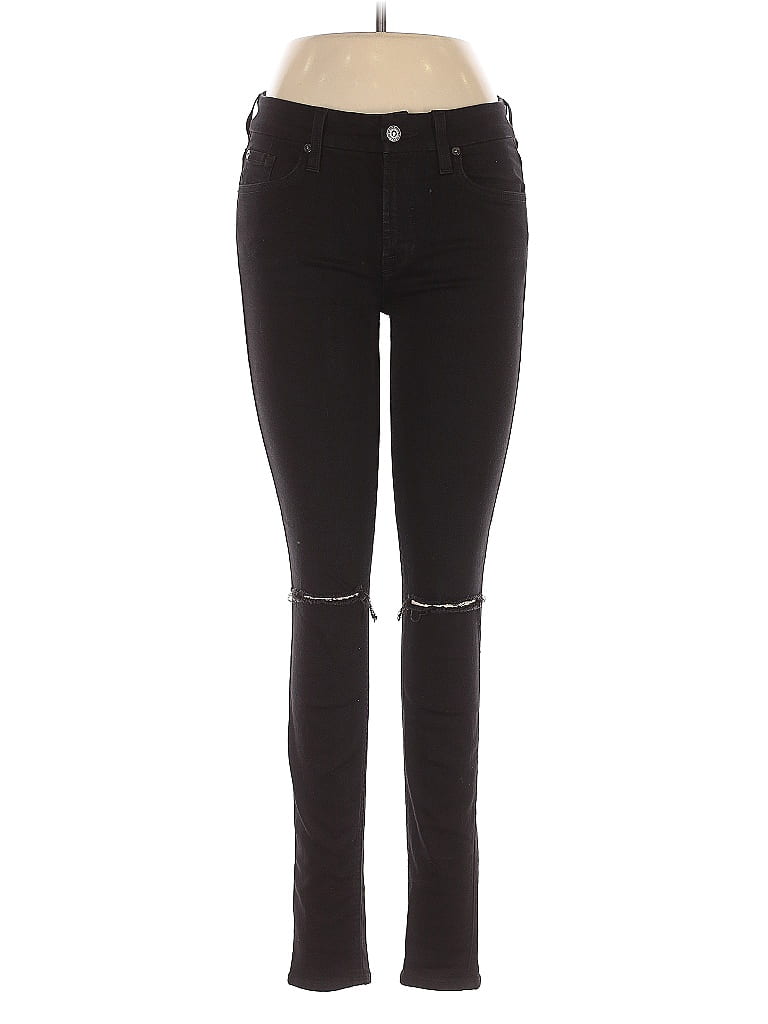 7 FOR ALL MANKIND Pre-owned Jeans In Black