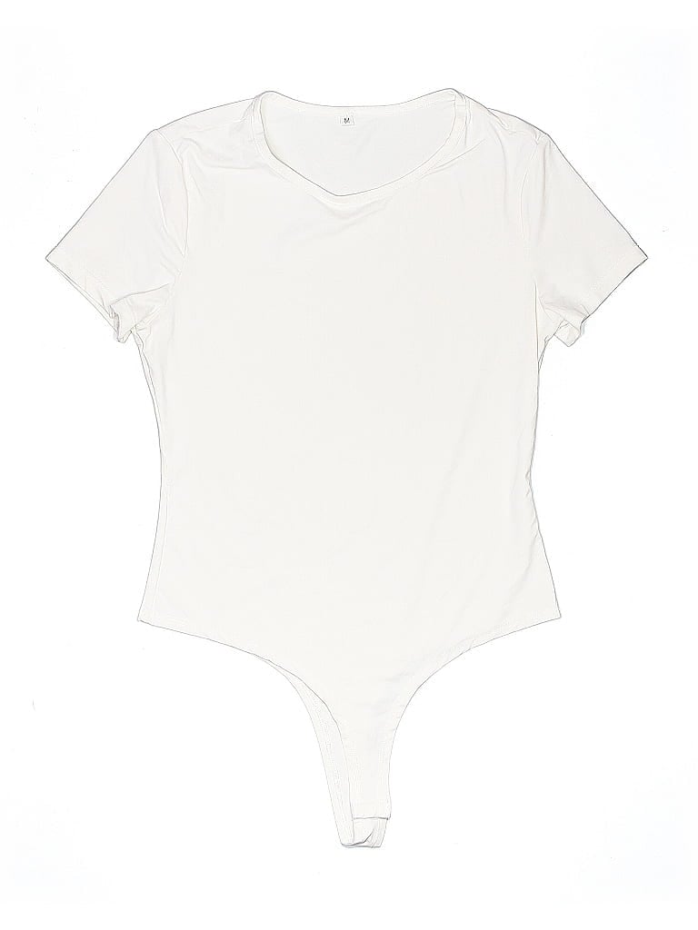 Pre-owned Unbranded Bodysuit In White