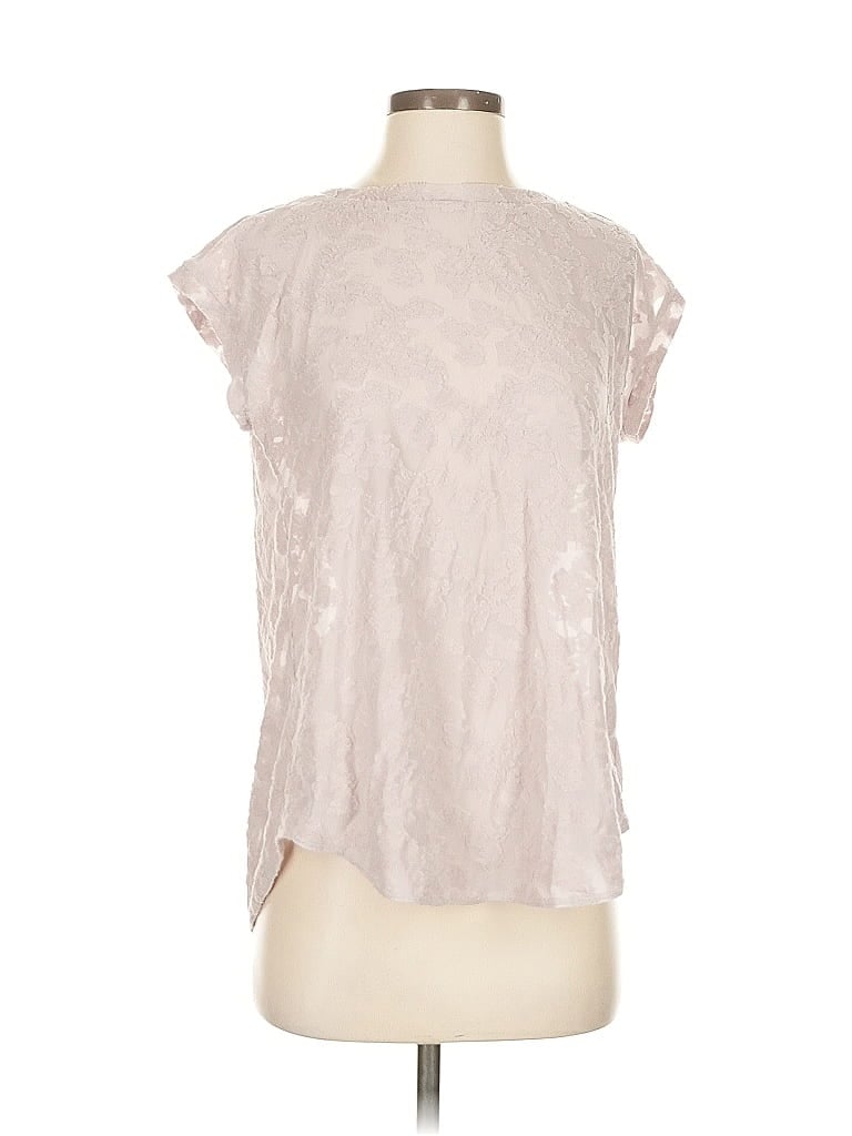 Pre-owned Wilfred Short Sleeve Blouse In Pink