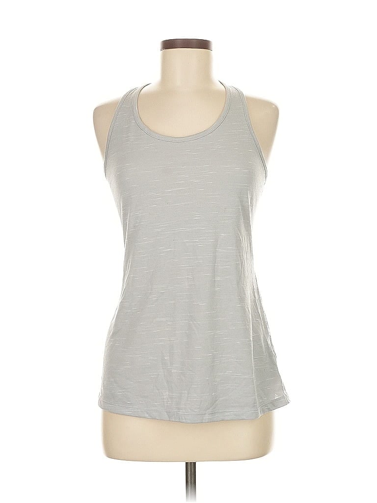 NIKE Pre-owned Active Tank Top In Silver