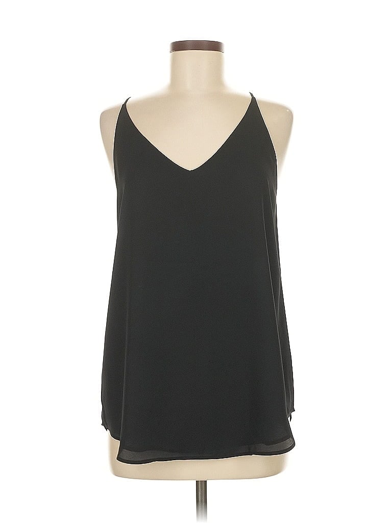 Pre-owned Ann Taylor Loft Outlet Sleeveless Blouse In Black