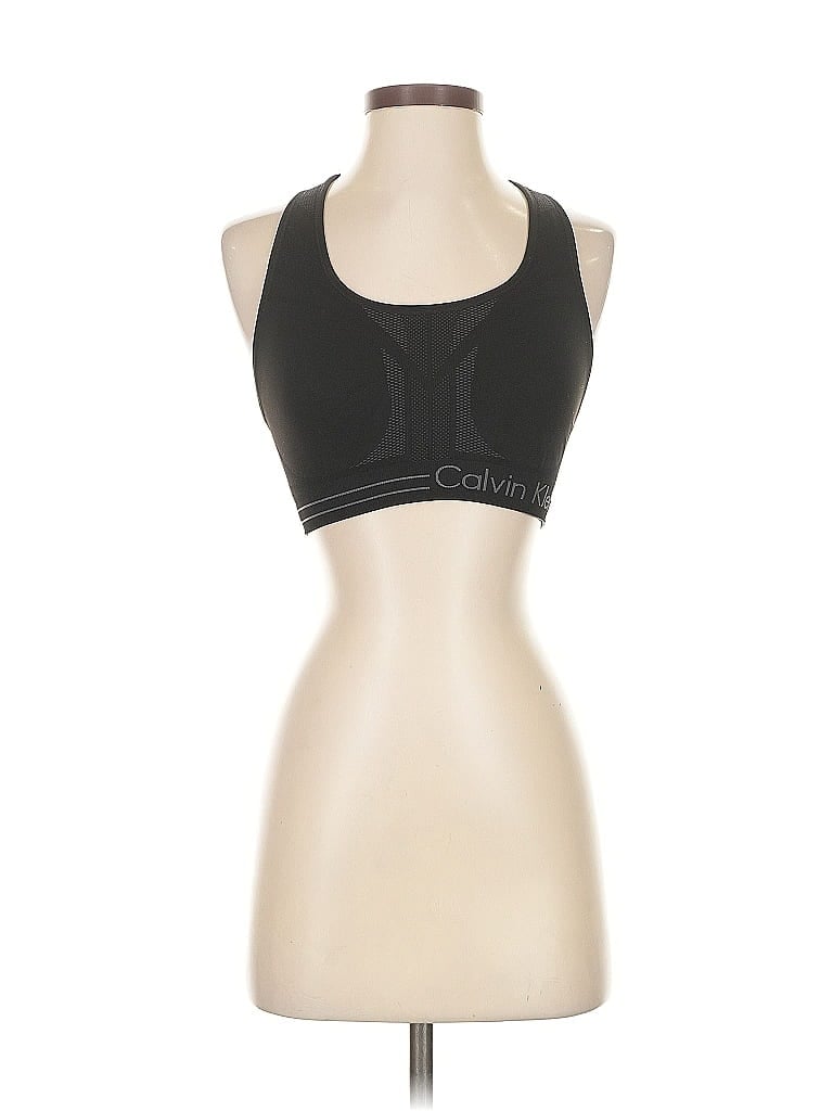 Click to view more detailed imagery on our partner's website Pre-owned Calvin Klein Sports Bra In Black