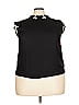 Elle 100% Polyester Black Sleeveless Blouse Size XXL - photo 1