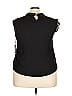 Elle 100% Polyester Black Sleeveless Blouse Size XXL - photo 2