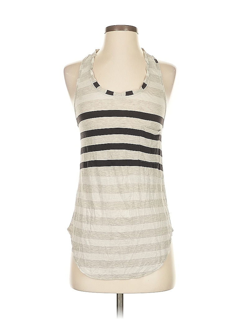 Pre-owned Lululemon Athletica Tank Top Black Halter Neckline Tops