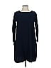 Max Mara Studio Solid Blue Casual Dress Size 2 - photo 1