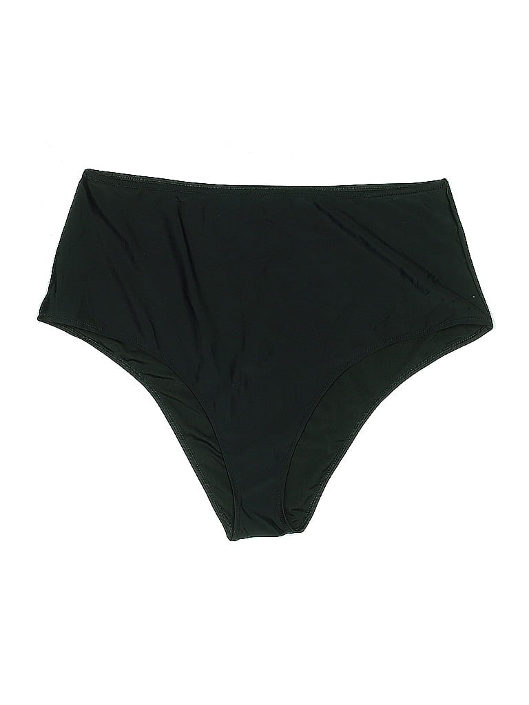 Pre-owned Aerie Swimsuit Bottoms In Black