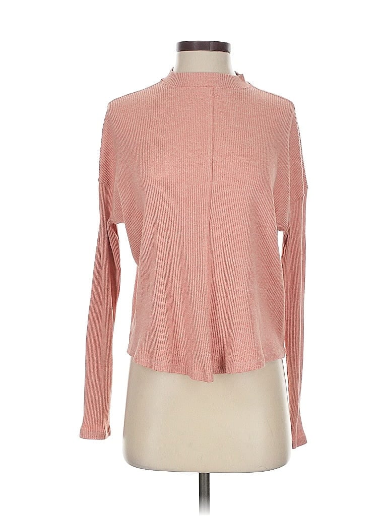 Pre-owned Unbranded Turtleneck Sweater In Pink