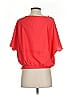 LovPosh 100% Polyester Red Short Sleeve Top Size XS - photo 2