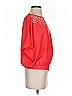 LovPosh 100% Polyester Red Short Sleeve Top Size XS - photo 4