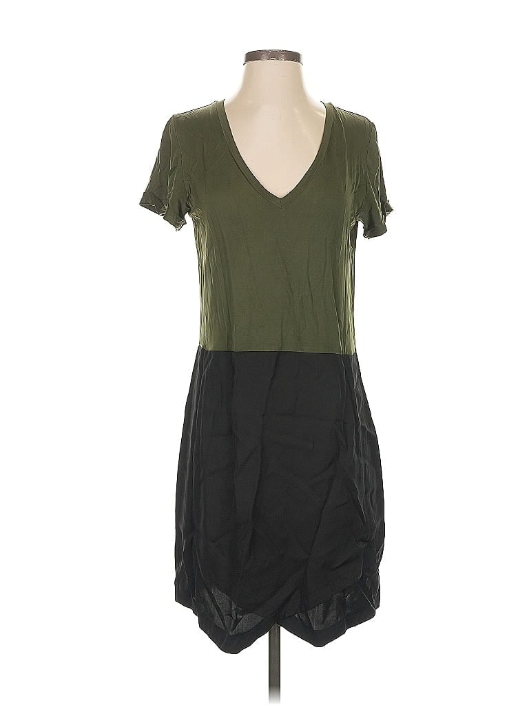 Pre-owned Left Coast By Dolan Casual Dress In Green