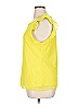 DKNY Solid Yellow Short Sleeve Top Size XL - photo 5