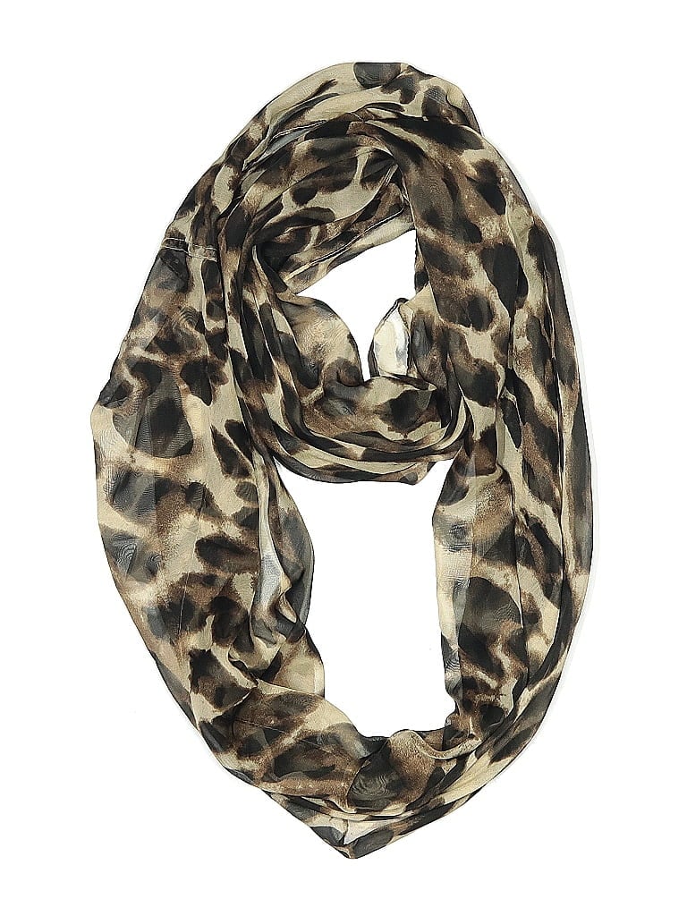 Pre-owned Unbranded Scarf In Brown