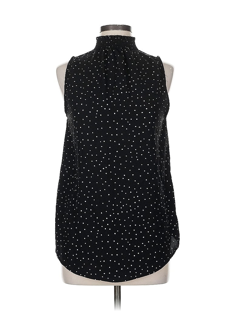 Pre-owned West Kei Sleeveless Blouse In Black