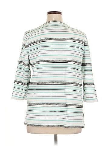 T by Talbots 3/4 Sleeve Top (view 2)