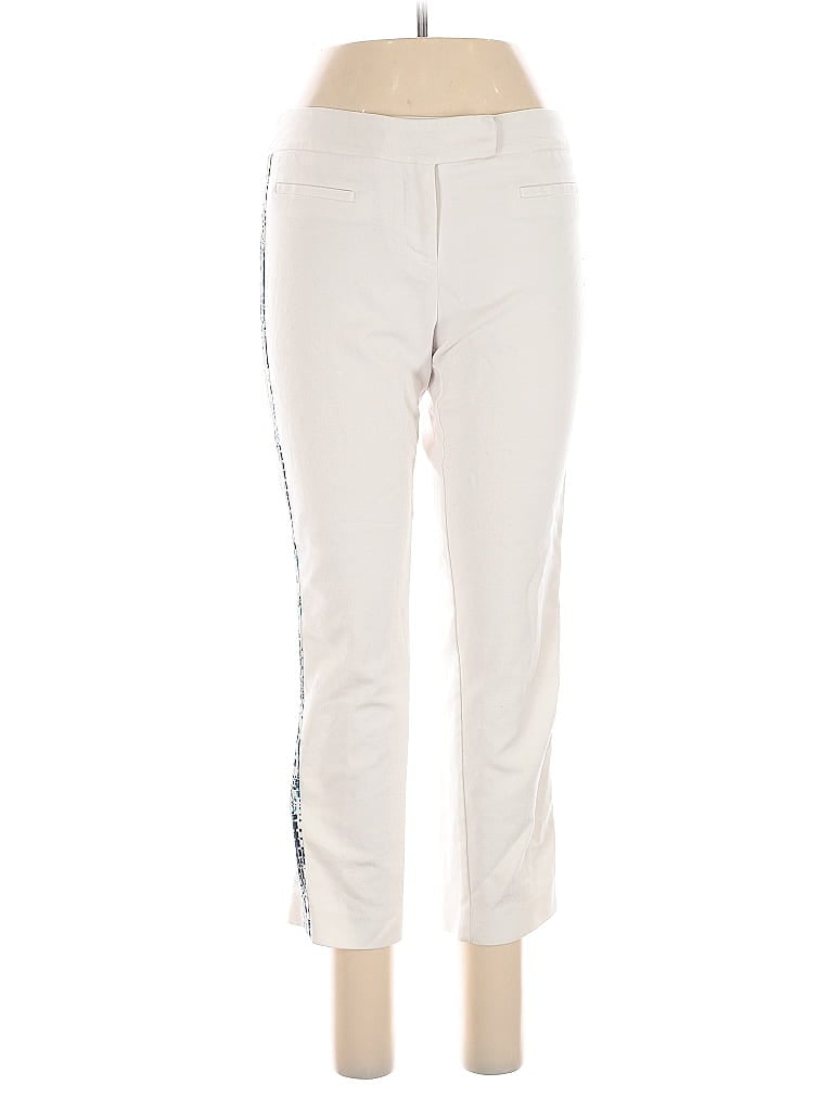 APT. 9 Pre-owned Casual Pants In White