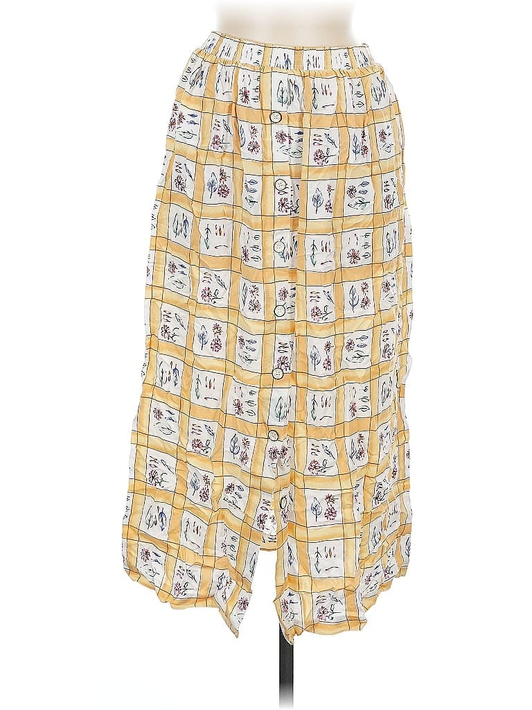 Pre-owned Assorted Brands Casual Skirt In Yellow