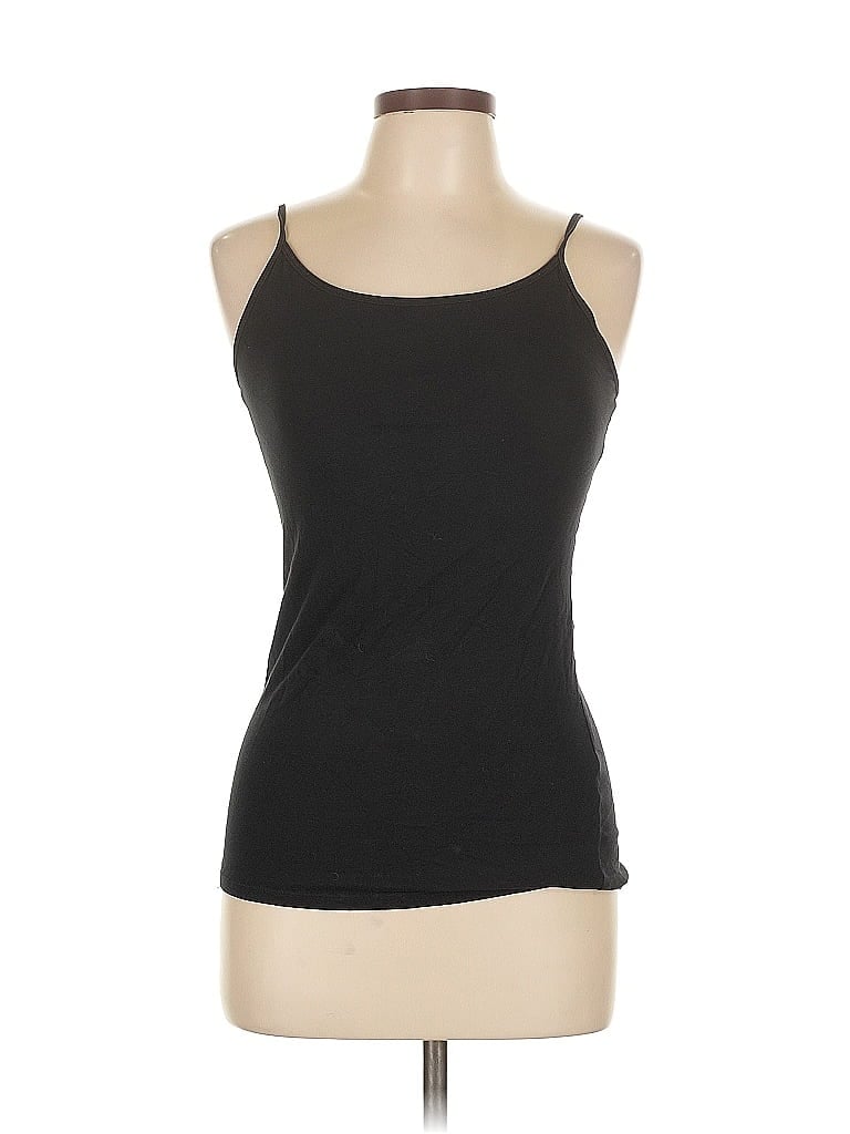 ATMOSPHERE Pre-owned Tank Top Black Halter Neckline Tops