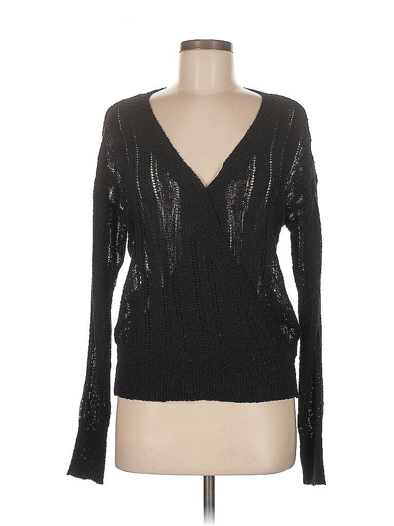 Pre-owned Astr Pullover Sweater In Black