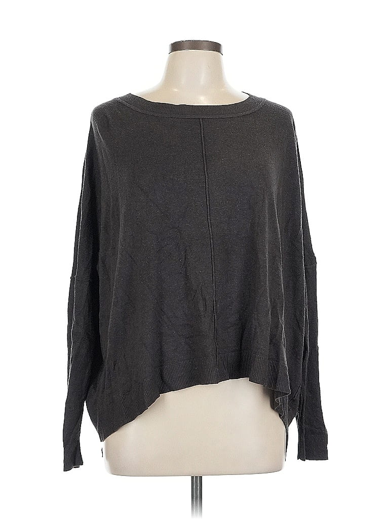 Pre-owned Olivaceous Pullover Sweater In Gray