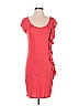 Ella Moss Solid Red Cocktail Dress Size S - photo 1