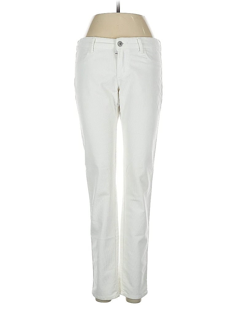 Pre-owned Abercrombie & Fitch Jeans In White