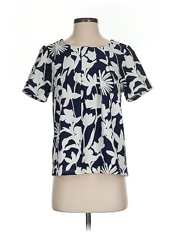 MELLODAY Short Sleeve Blouse (view 1)
