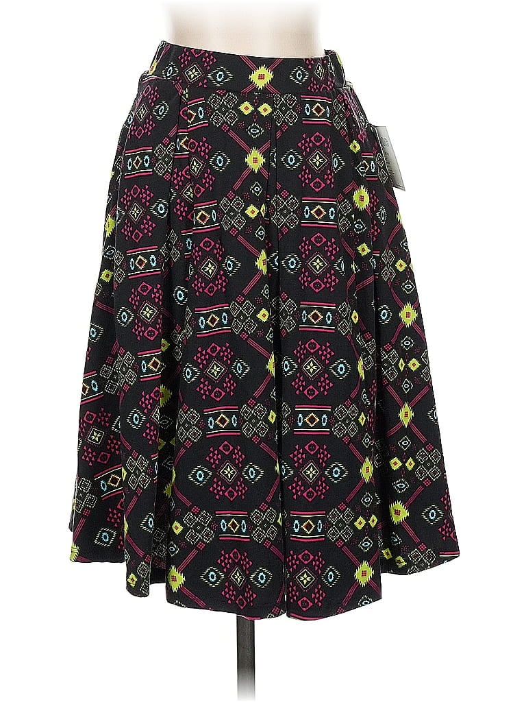 Pre-owned Lularoe Casual Skirt In Burgundy