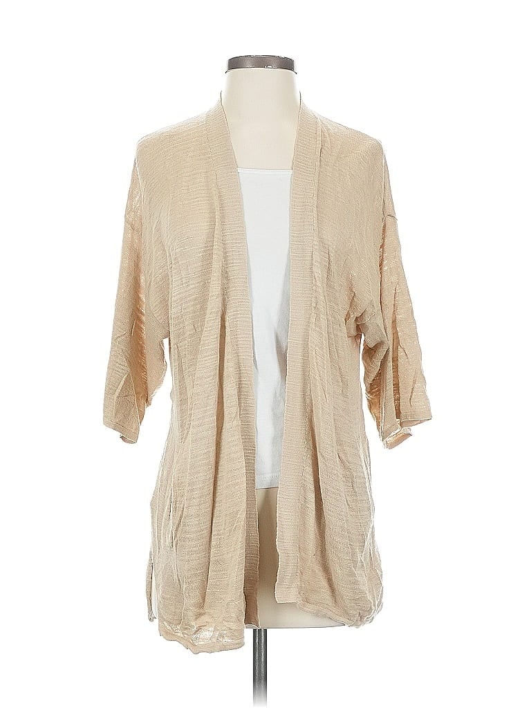 Pre-owned Ann Taylor Loft Cardigan Sweater In Brown