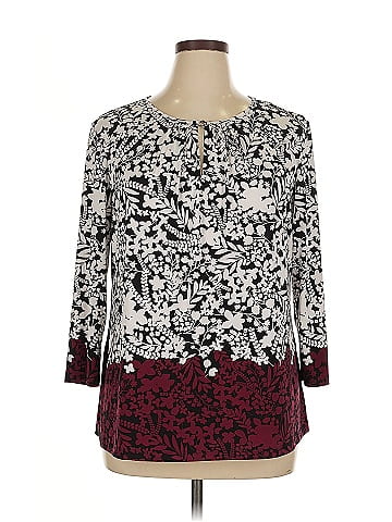 Liz Claiborne Career 3/4 Sleeve Blouse (view 1)