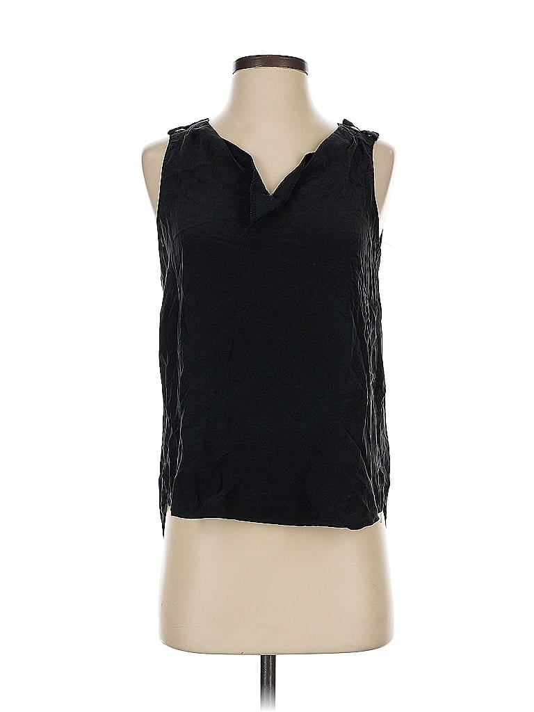 Pre-owned Amanda Uprichard Sleeveless T-shirt In Black