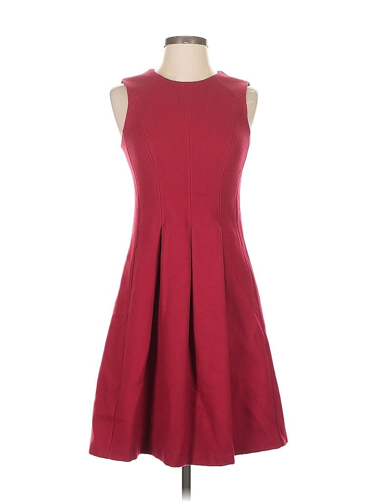 Pre-owned Theory Cocktail Dress In Red