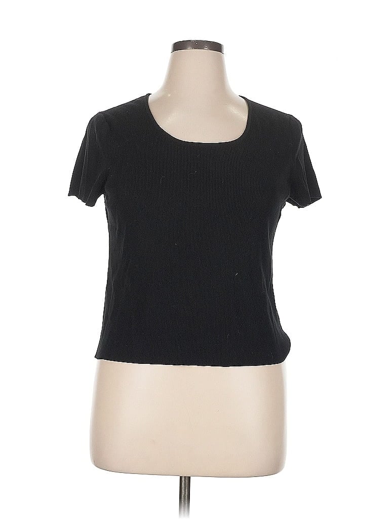 SIGRID OLSEN Pre-owned Short Sleeve T-shirt In Black