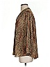 Vince Camuto 100% Polyester Animal Print Brown 3/4 Sleeve Blouse Size S - photo 5