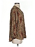 Vince Camuto 100% Polyester Animal Print Brown 3/4 Sleeve Blouse Size S - photo 4